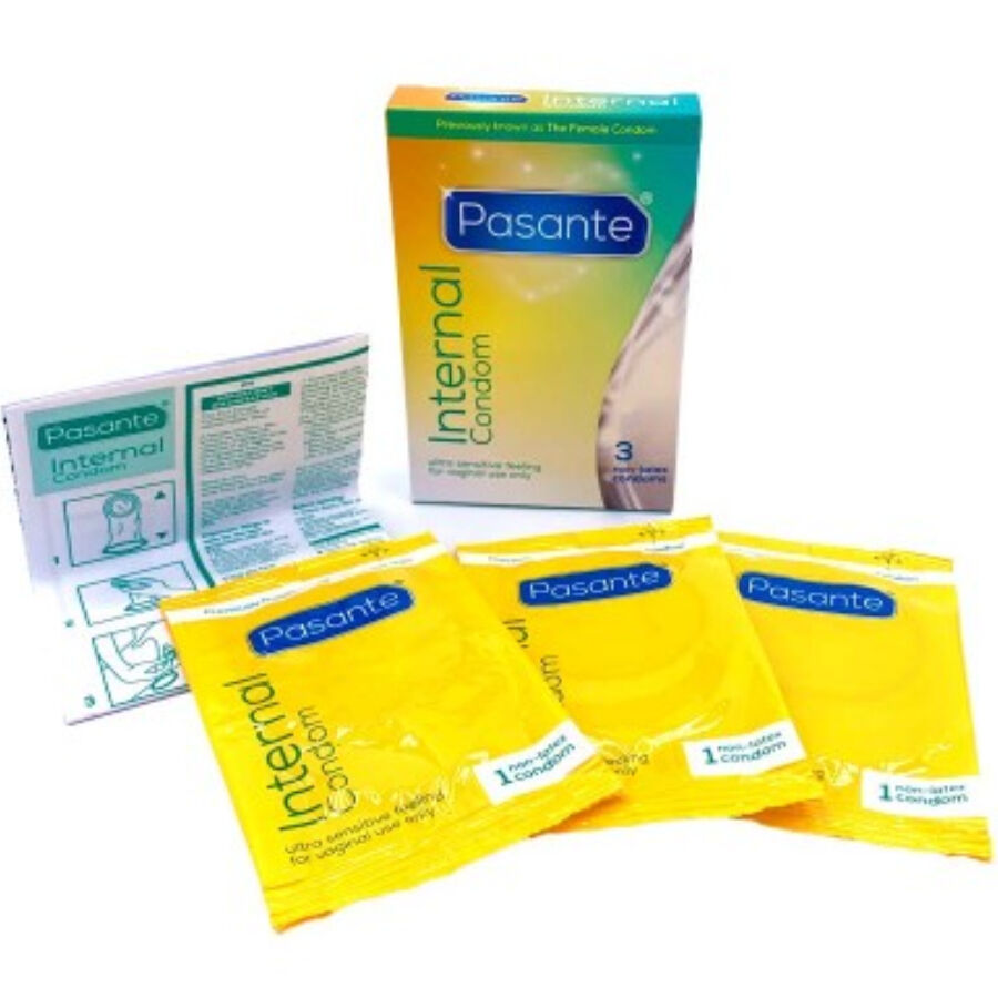 PASANTE - INTERNAL CONDOM NON-LATEX 3 UNITS - Bild 3