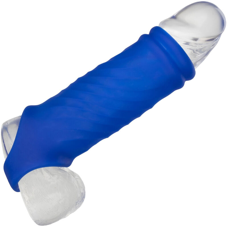 CALEXOTICS - ADMIRAL WAVE PENIS COVER LIQUID SILICONE BLUE - Bild 5