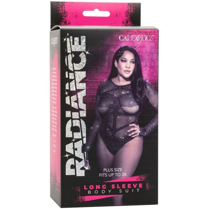 CALEXOTICS - RADIANCE LONG SLEEVE BODYSUIT RHINE PLUS SIZE - Bild 4