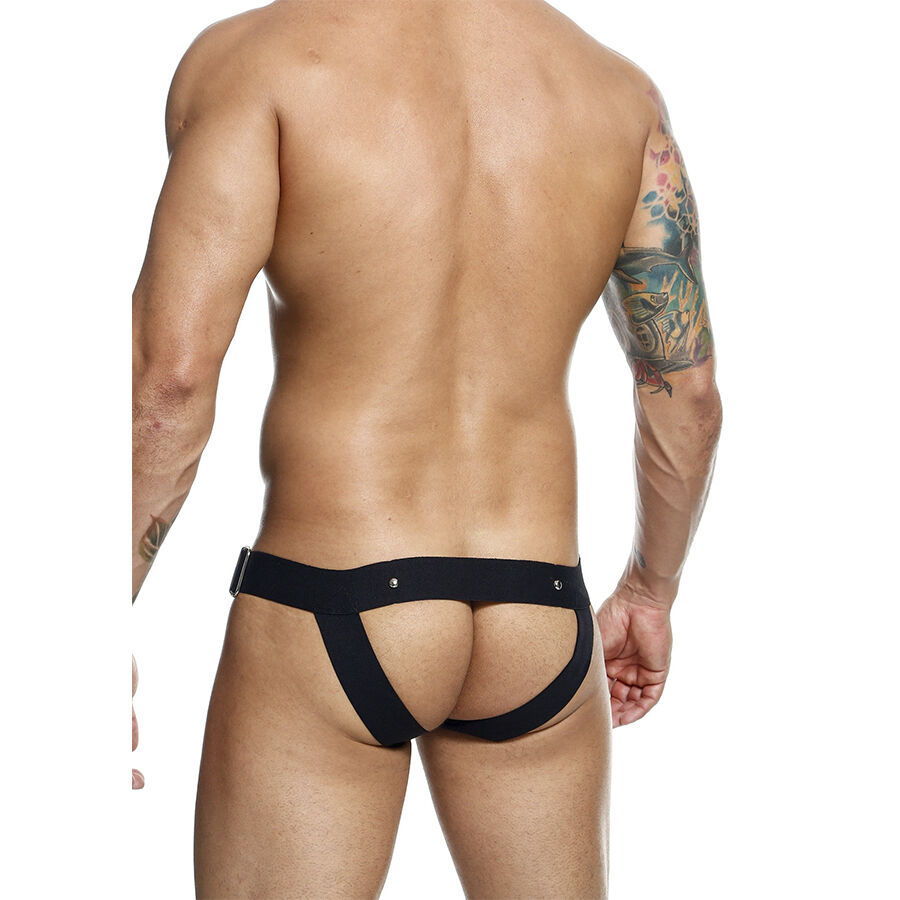 MOB - DNGEON JOCKSTRAP WITH COCK RING ONE SIZE - Bild 5
