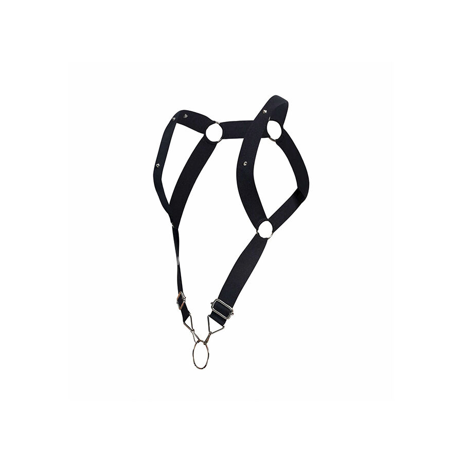 MOB - DNGEON HARNESS WITH STRAIGHT BACK BLACK ONE SIZE - Bild 3