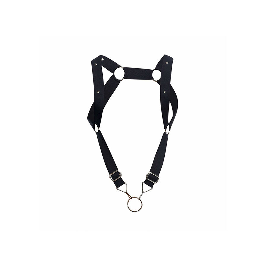 MOB - DNGEON HARNESS WITH STRAIGHT BACK BLACK ONE SIZE - Bild 8