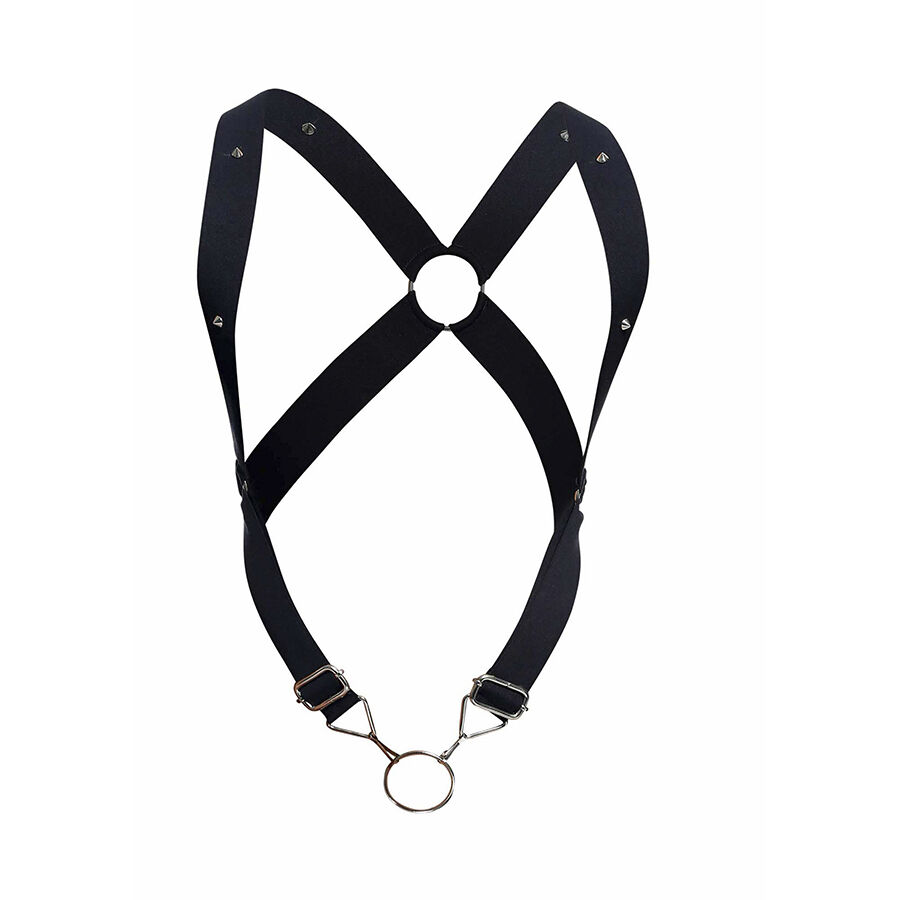 Alternative view of MOB - DNGEON BLACK CROSS BACK HARNESS ONE SIZE