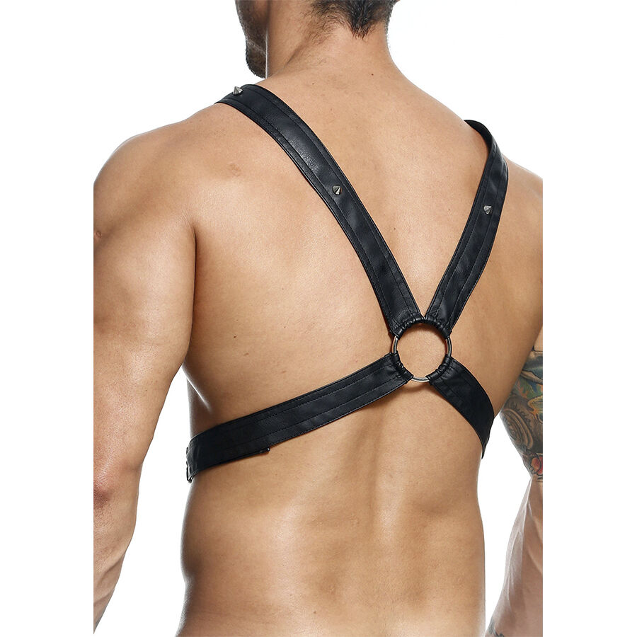 MOB - DNGEON CROSSED BLACK CHAIN HARNESS ONE SIZE - Bild 4