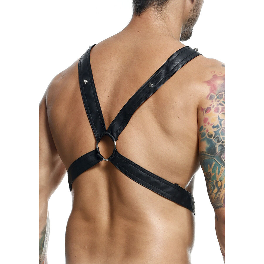 MOB - DNGEON CROSSED BLACK CHAIN HARNESS ONE SIZE - Bild 5