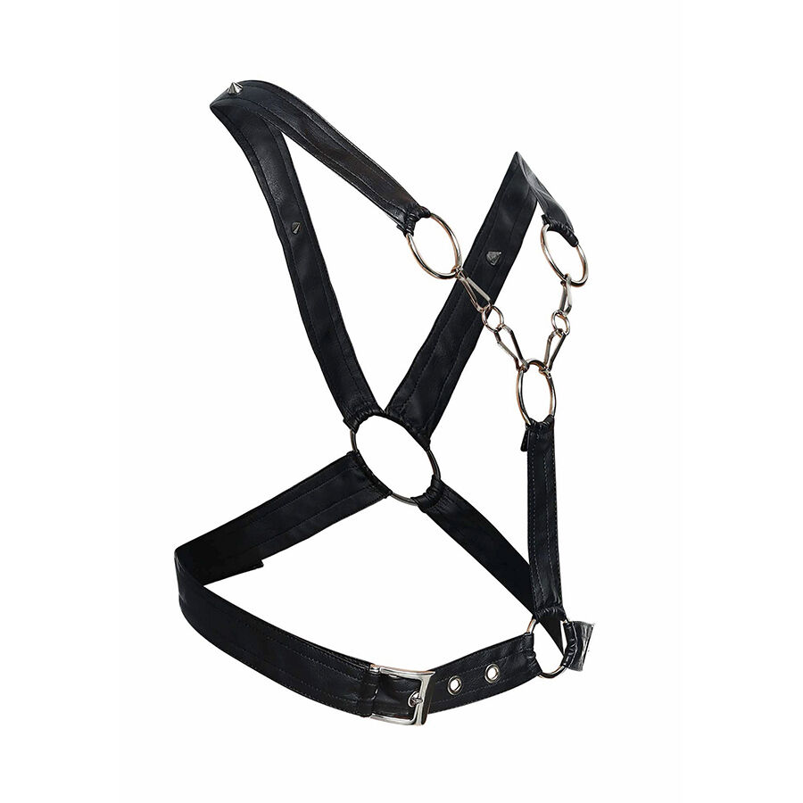 MOB - DNGEON CROSSED BLACK CHAIN HARNESS ONE SIZE - Bild 6
