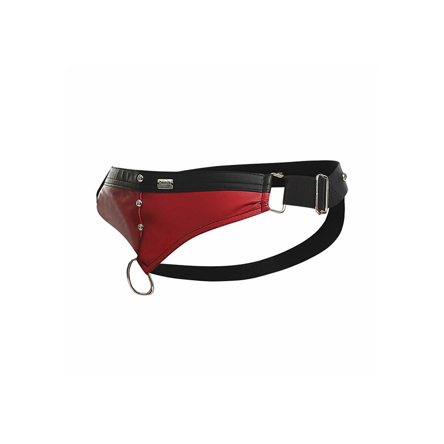 MOB - DNGEON JOCKSTRAP RED COCK RING ONE SIZE - Bild 6