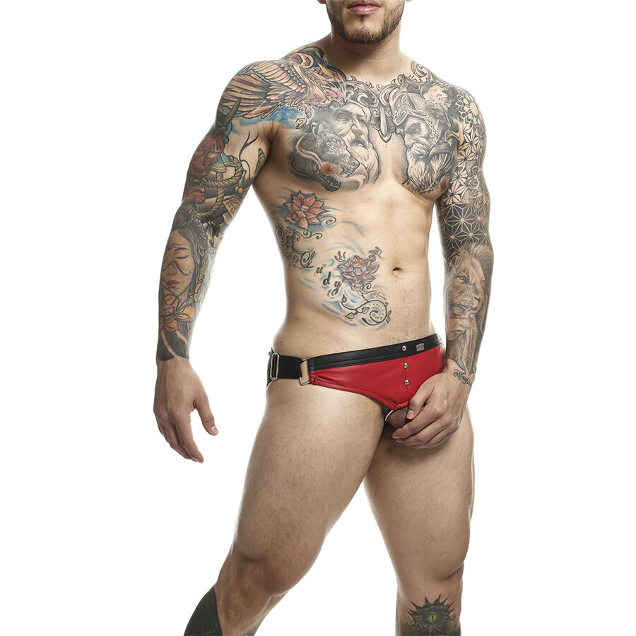 MOB - DNGEON JOCKSTRAP RED COCK RING ONE SIZE - Bild 7