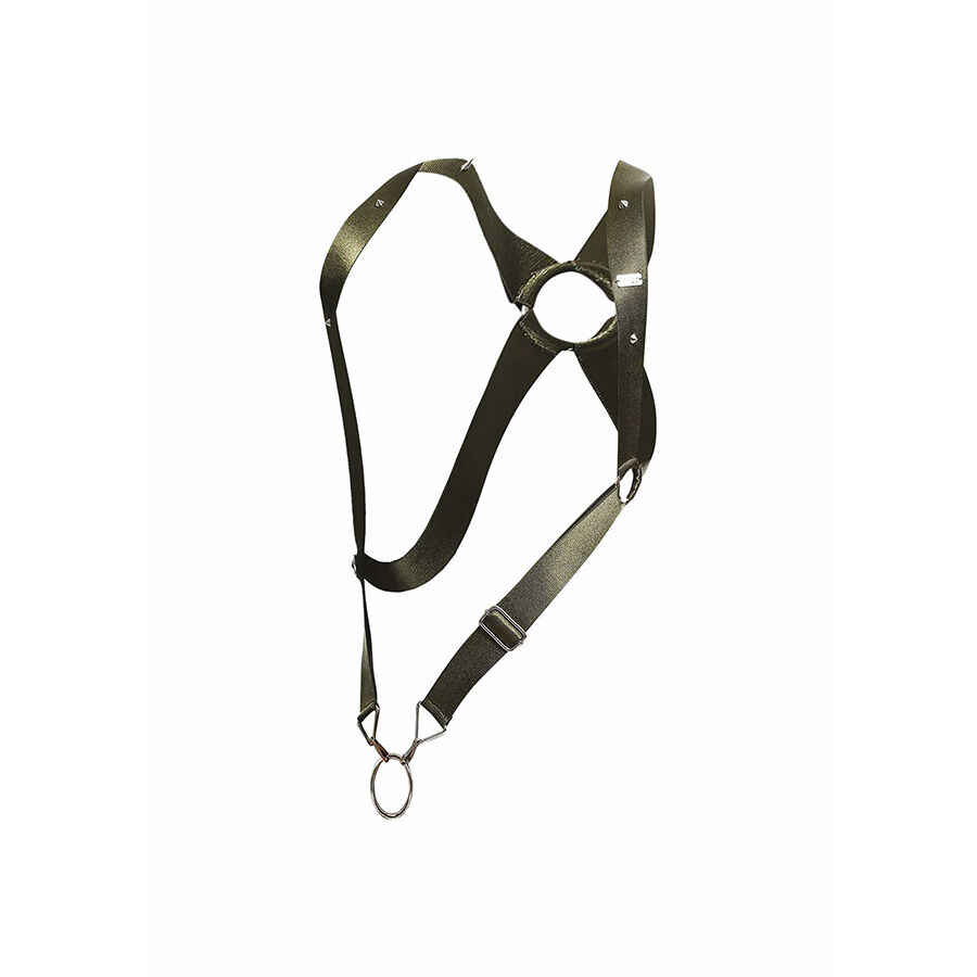 MOB - DNGEON CROSS BACK HARNESS GREEN ONE SIZE - Bild 7