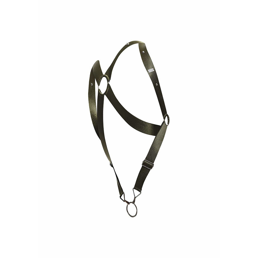MOB - DNGEON CROSS BACK HARNESS GREEN ONE SIZE - Bild 8
