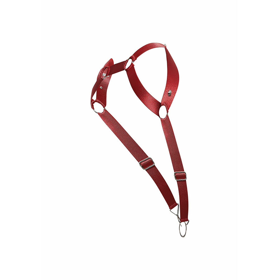 MOB - DNGEON RED STRAIGHT BACK HARNESS ONE SIZE - Bild 8