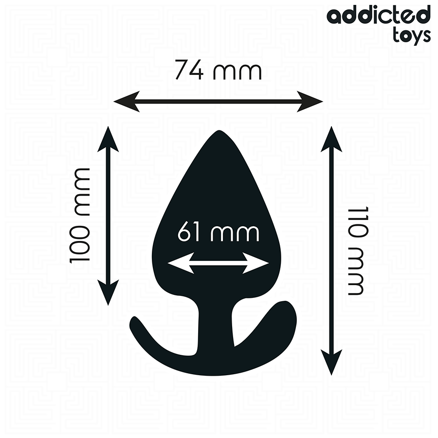 ADDICTED TOYS - ANAL PLUG SILICONE SIZE XXL 11 CM - Bild 3