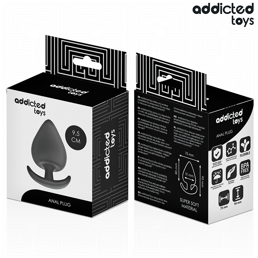 ADDICTED TOYS - ANAL PLUG SILICONE SIZE XL 9.5 CM - Bild 2