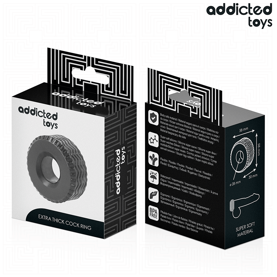 ADDICTED TOYS - EXTRA THICK COCK RING - Bild 7