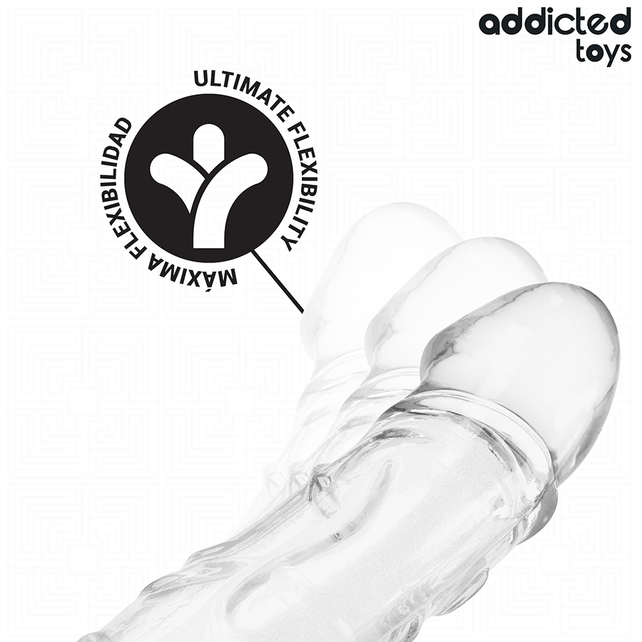ADDICTED TOYS - TRANSPARENT PENIS EXTENSON 27 CM - Bild 5