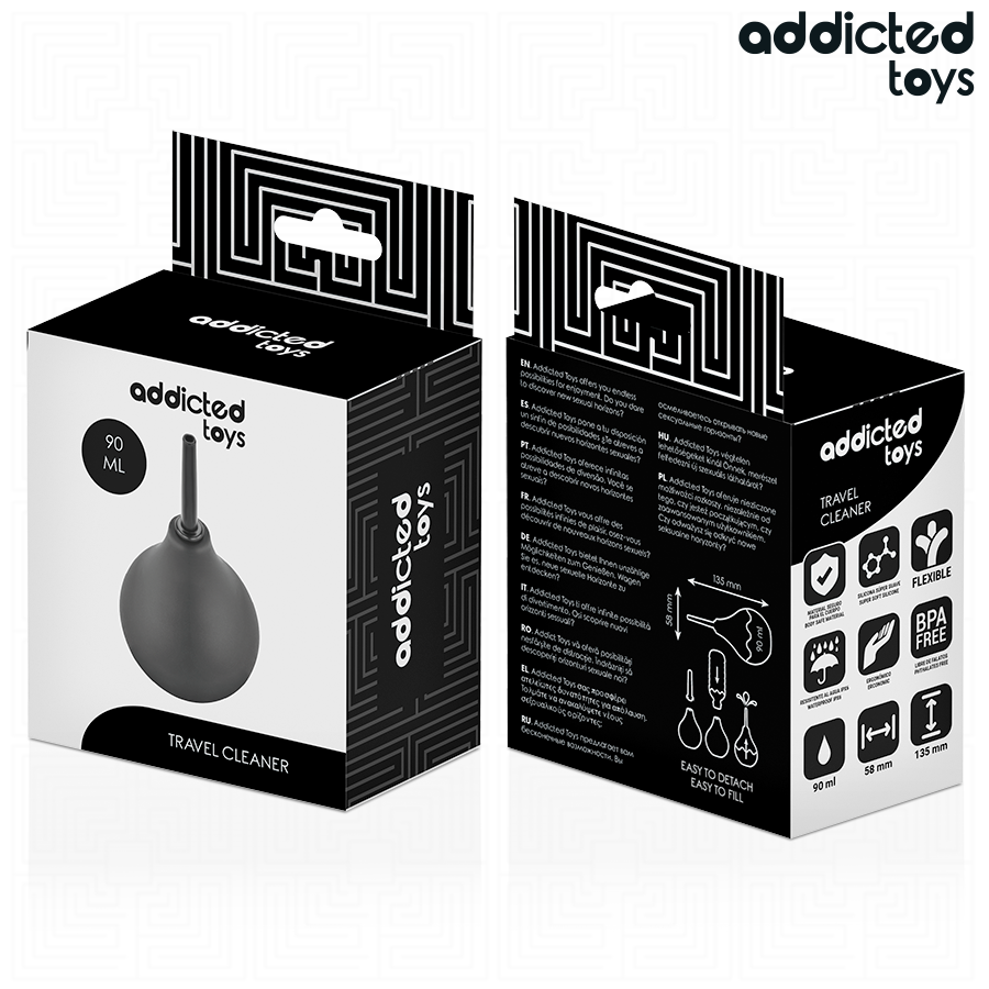 ADDICTED TOYS - TRAVEL ANAL CLEANER SIZE S 90 ML - Bild 4