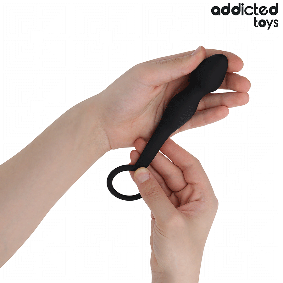 ADDICTED TOYS - ANAL PLUG WITH RING SILICONE MODEL 2 - Bild 3