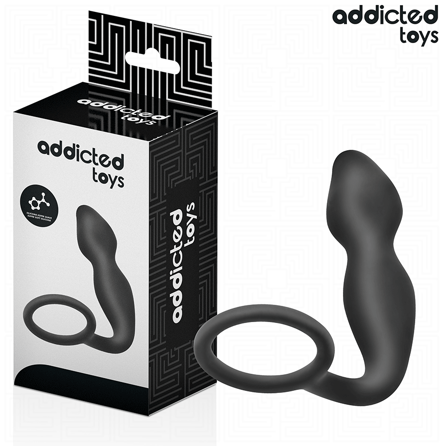 ADDICTED TOYS - ANAL PLUG WITH RING SILICONE MODEL 2 - Bild 2