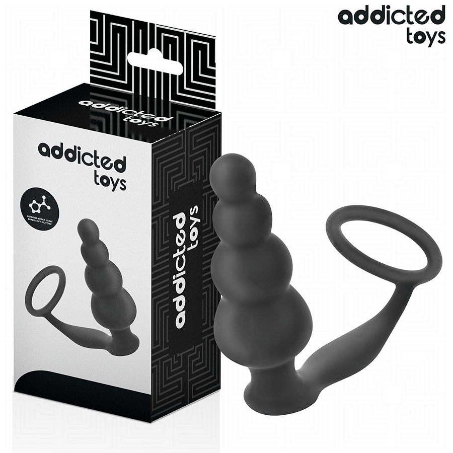 Alternative view of ADDICTED TOYS - ANAL PLUG WITH RING SILICONE MODEL 5