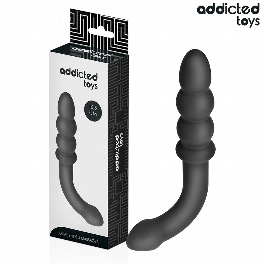 Alternative view of ADDICTED TOYS - DOUBLE ANAL MASSAGER SILICONE 16.5 CM