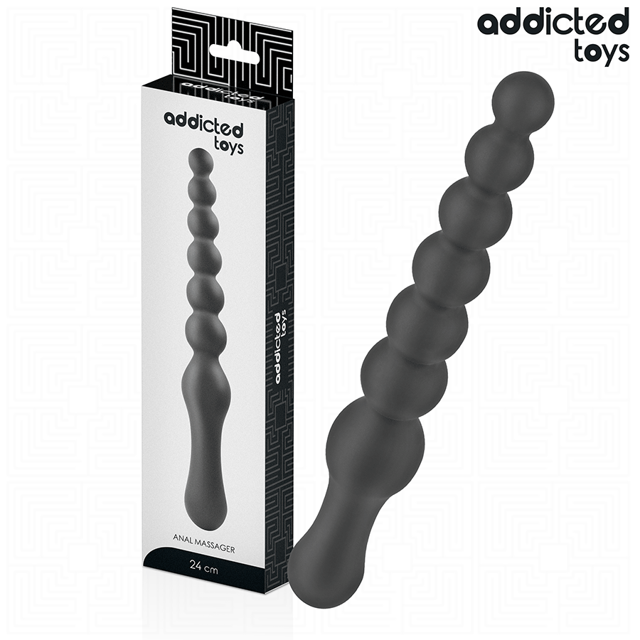 ADDICTED TOYS - DOUBLE ANAL MASSAGER SILICONE 24 CM - Bild 6