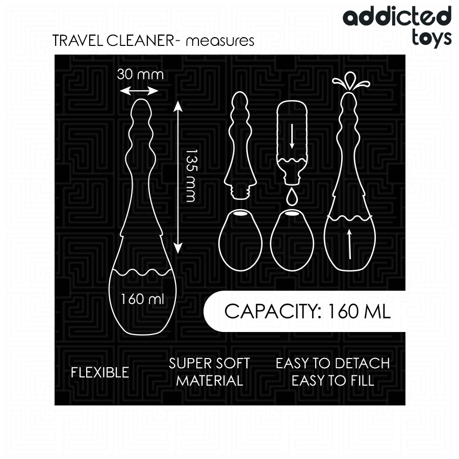 ADDICTED TOYS - TRAVEL CLEANER SILICONE MODEL 4 - Bild 6
