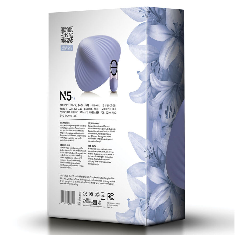 Alternative view of NIYA - N5 MULTI-USE INTIMATE MASSAGER WITH REMOTE CONTROL