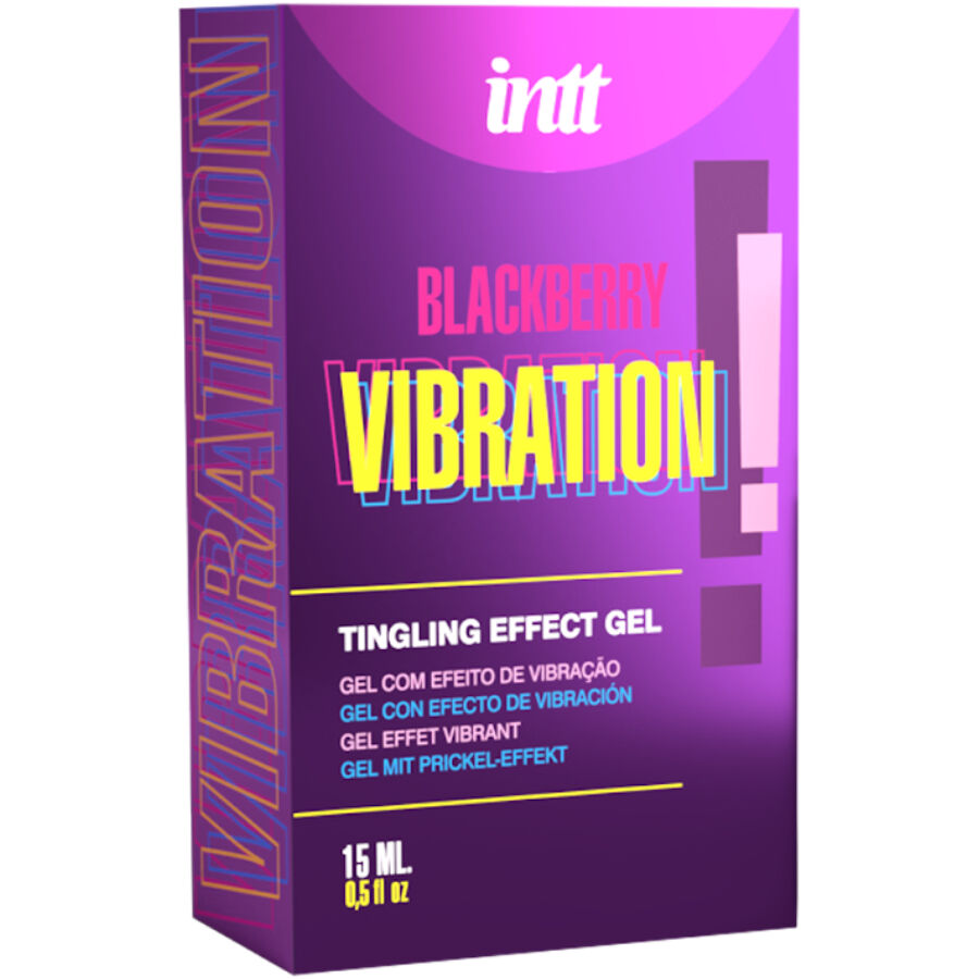 Alternative view of INTT RELEASES - LIQUID VIBRATING GEL BLACKBERRY FLAVOR 15 ML