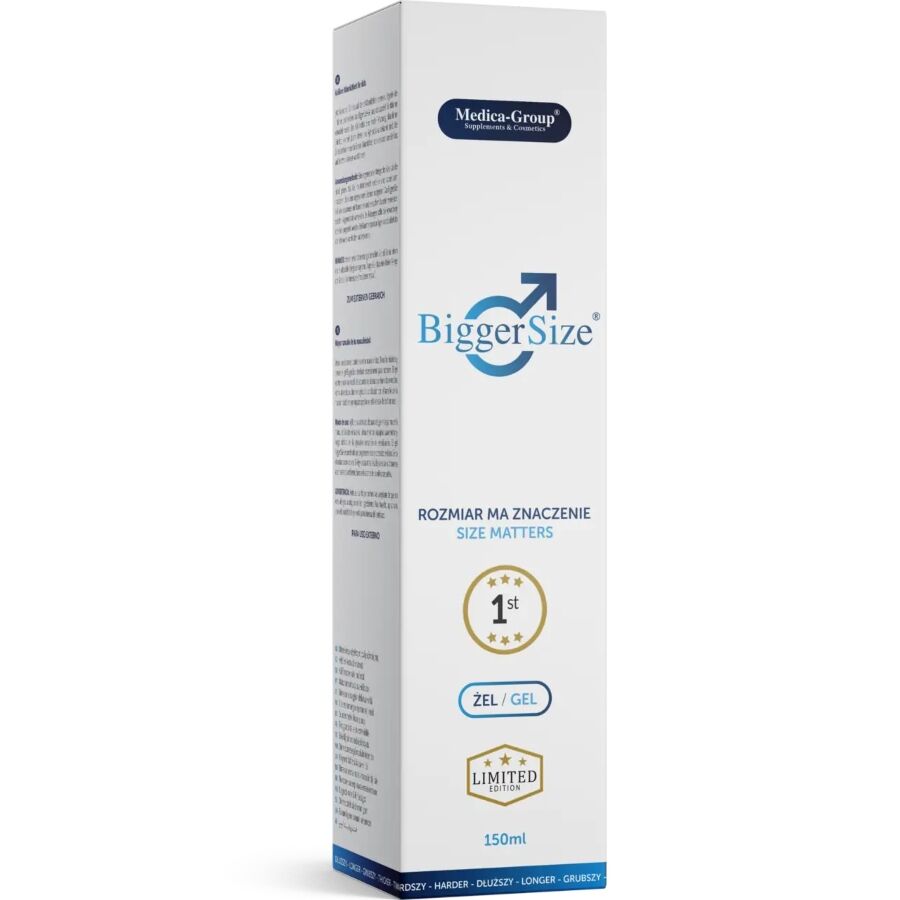 Alternative view of MEDICA GROUP - BIGGER SIZE INTIMATE GEL FOR MEN 150 ML