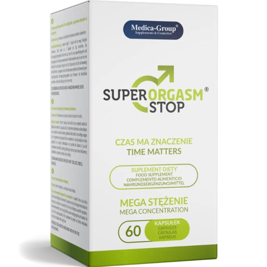 MEDICA GROUP - SUPER ORGASM STOP DELAY FOR MEN 60 CAPSULES - Bild 3