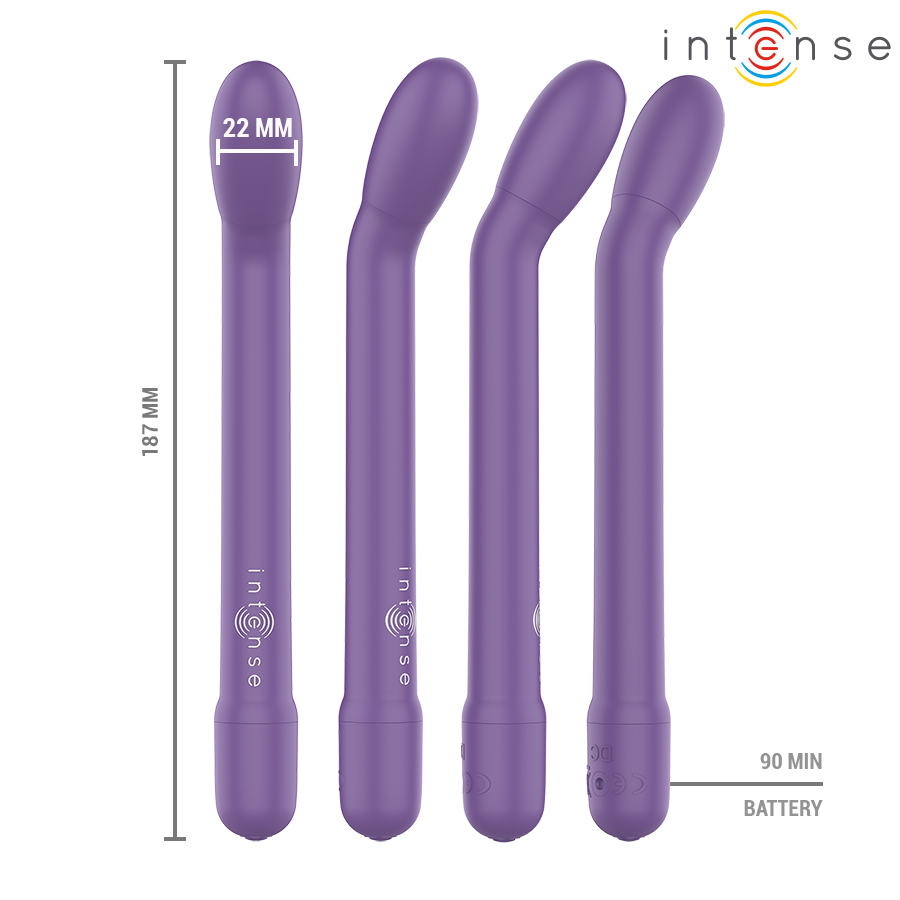 INTENSE - KARLIE RECHARGEABLE G-SPOT STIMULATOR PURPLE - Bild 3