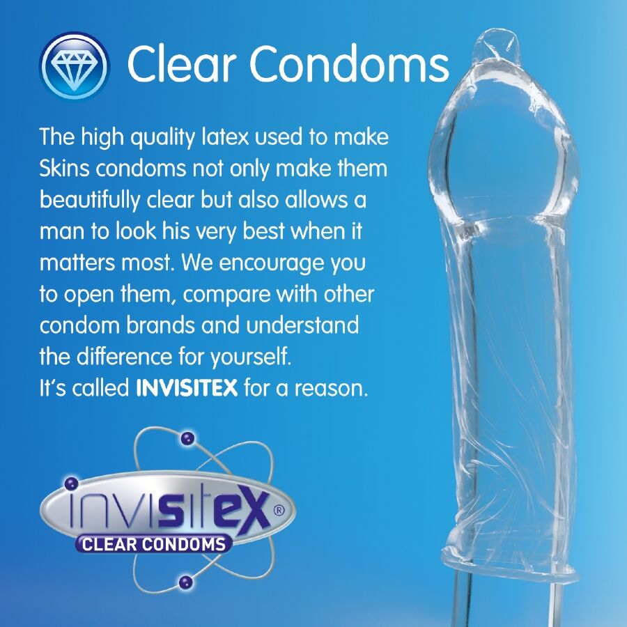 SKINS - NATURAL PREMIUM CONDOMS PACK 16 - Bild 3