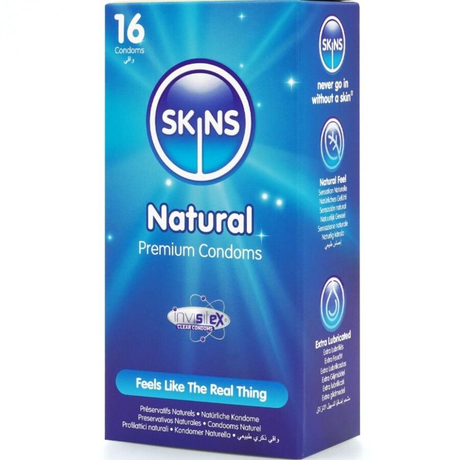 Alternative view of SKINS - NATURAL PREMIUM CONDOMS PACK 16