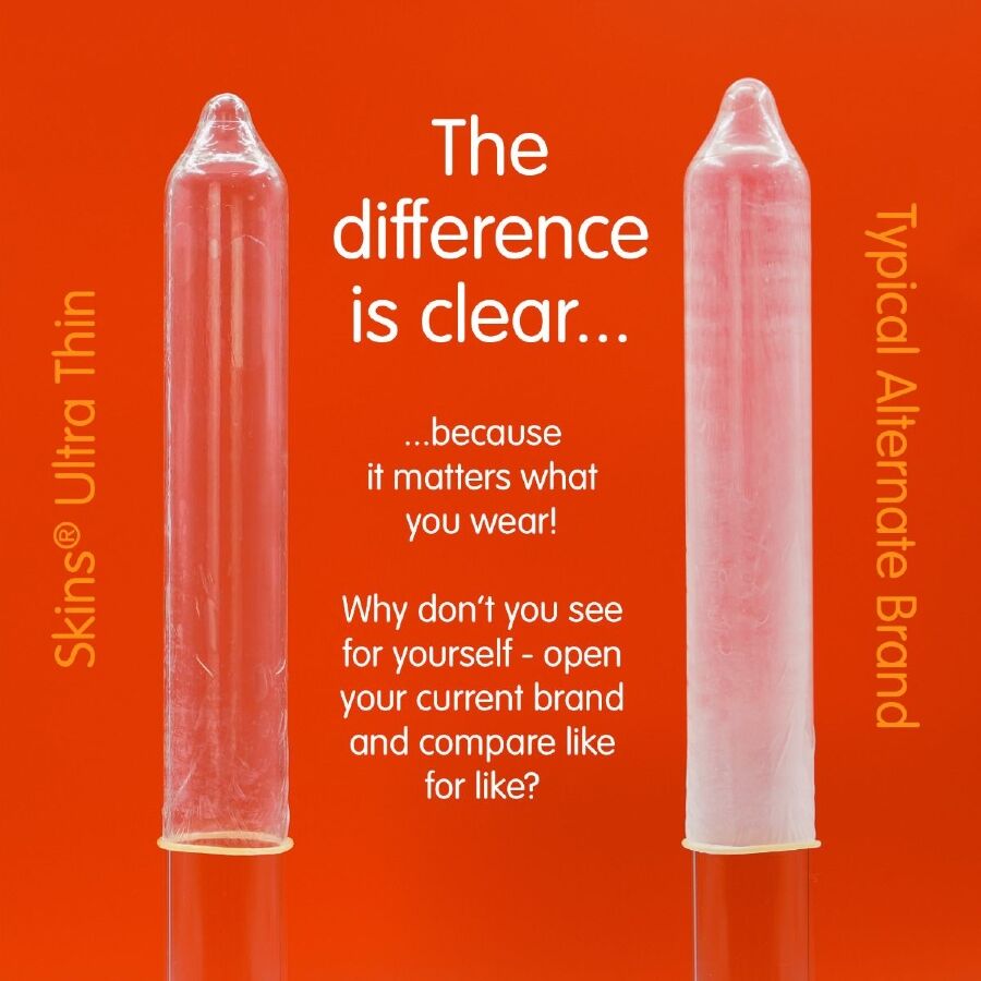 Alternative view of SKINS - ULTRA THIN PREMIUM CONDOMS PACK 4