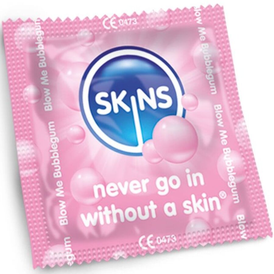 SKINS - BUBBLEGUM PREMIUM CONDOMS PACK 8 - Bild 3