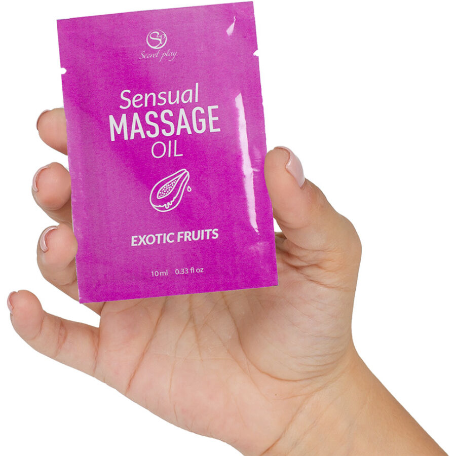 Alternative view of SECRETPLAY - SINGLE-DOSE EXOTIC FRUITS MASSAGE OIL 10 ML