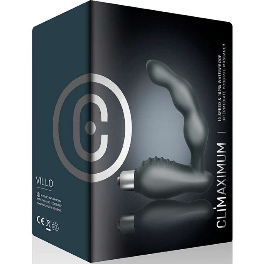 Alternative view of CLIMAXIMUM - VILLO STEPPED PROSTATE VIBRATOR