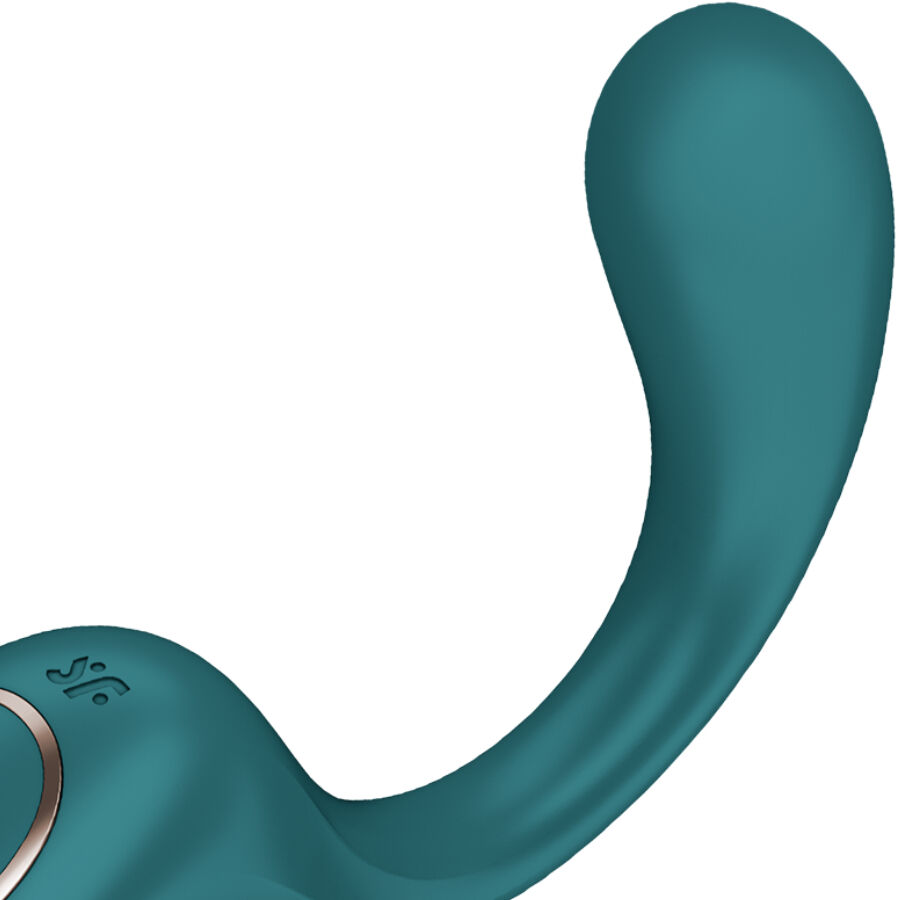 SATISFYER - G FOR GODDESS 2 RABBIT VIBRATOR BOTTLE GREEN - Bild 2