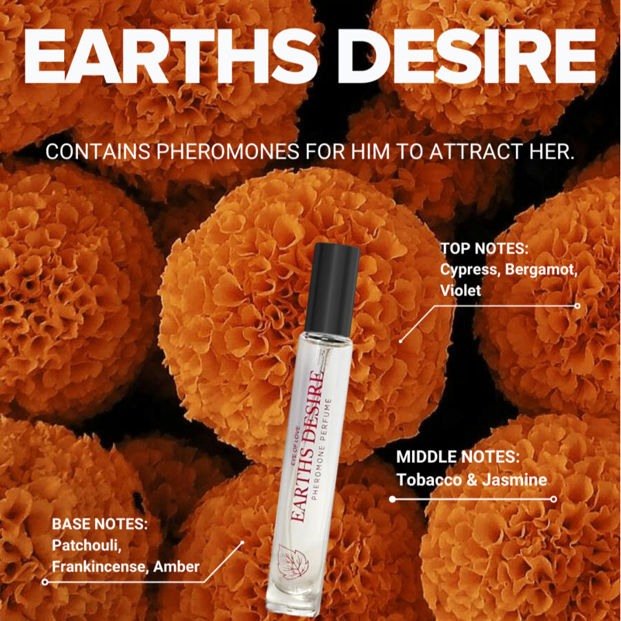 Alternative view of EYE OF LOVE - BLOOM MALE SATIVA PARFUM EARTHS DESIRE 30 ML