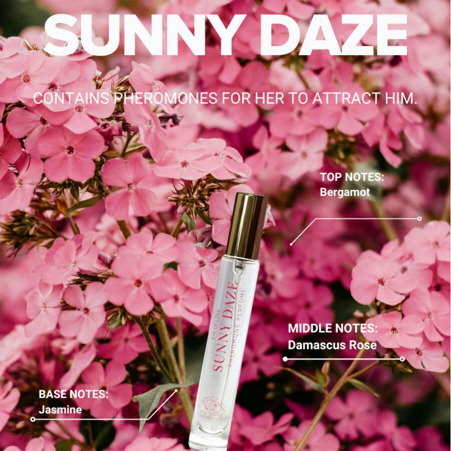 EYE OF LOVE - BLOOM FEMALE SATIVA PARFUM SUNNY DAZE 30 ML - Bild 3