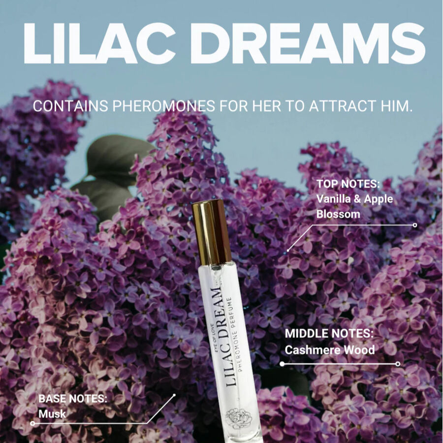 EYE OF LOVE - BLOOM FEMALE INDICA PARFUM LILAC DREAM 30 ML - Bild 3
