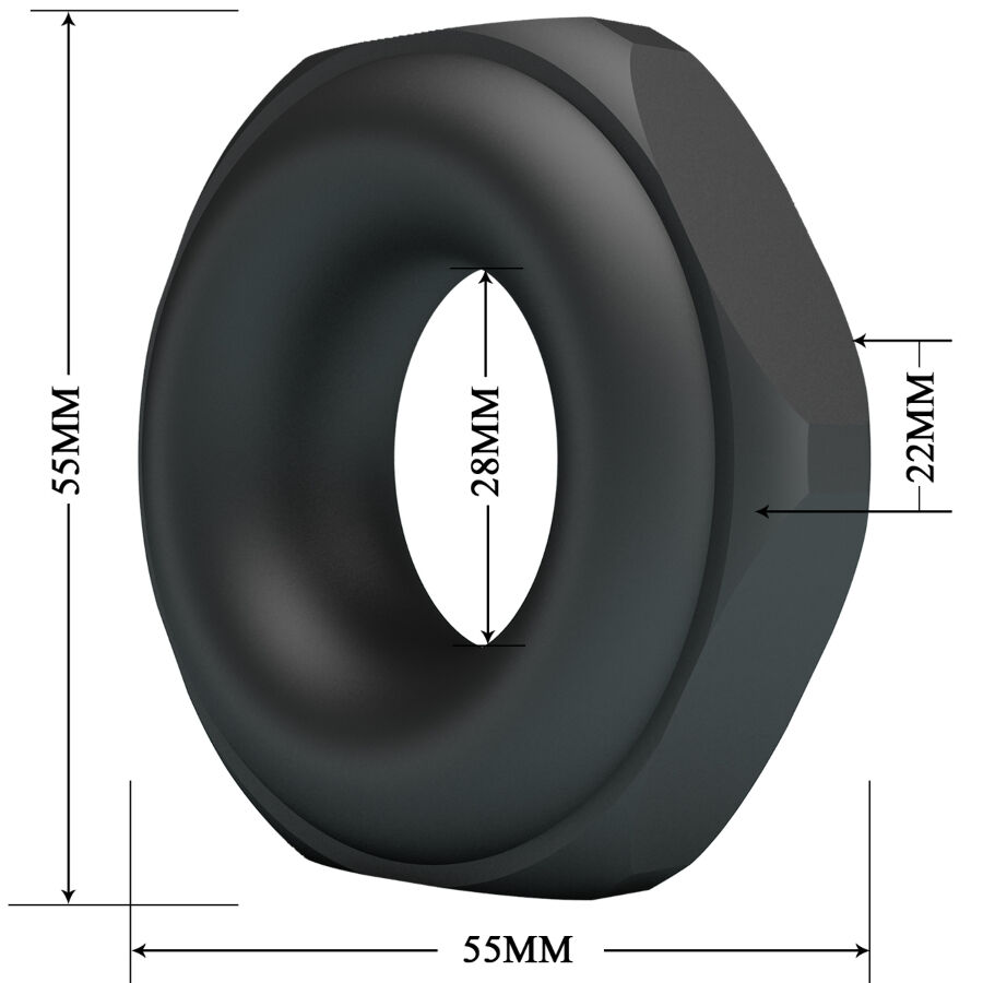 CRAZY BULL - JARVIUS SILICONE RING MODEL 14 - Bild 5