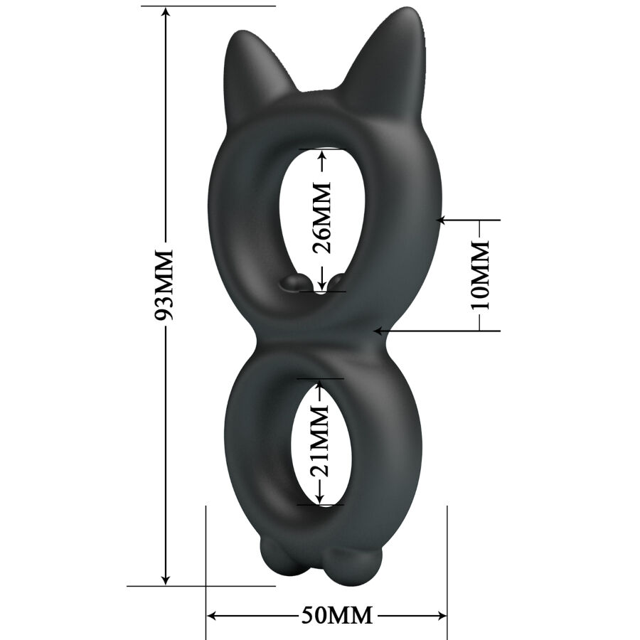 CRAZY BULL - TORAN DOUBLE SILICONE RING MODEL 20 - Bild 6