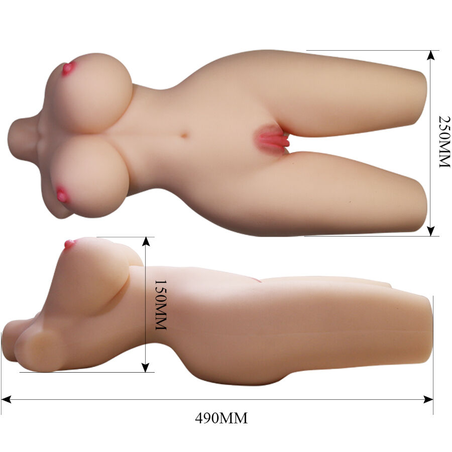 CRAZY BULL - TIFFANY REALISTIC FEMALE TORSO VAGINA AND ANAL 5.5 KG - Bild 8