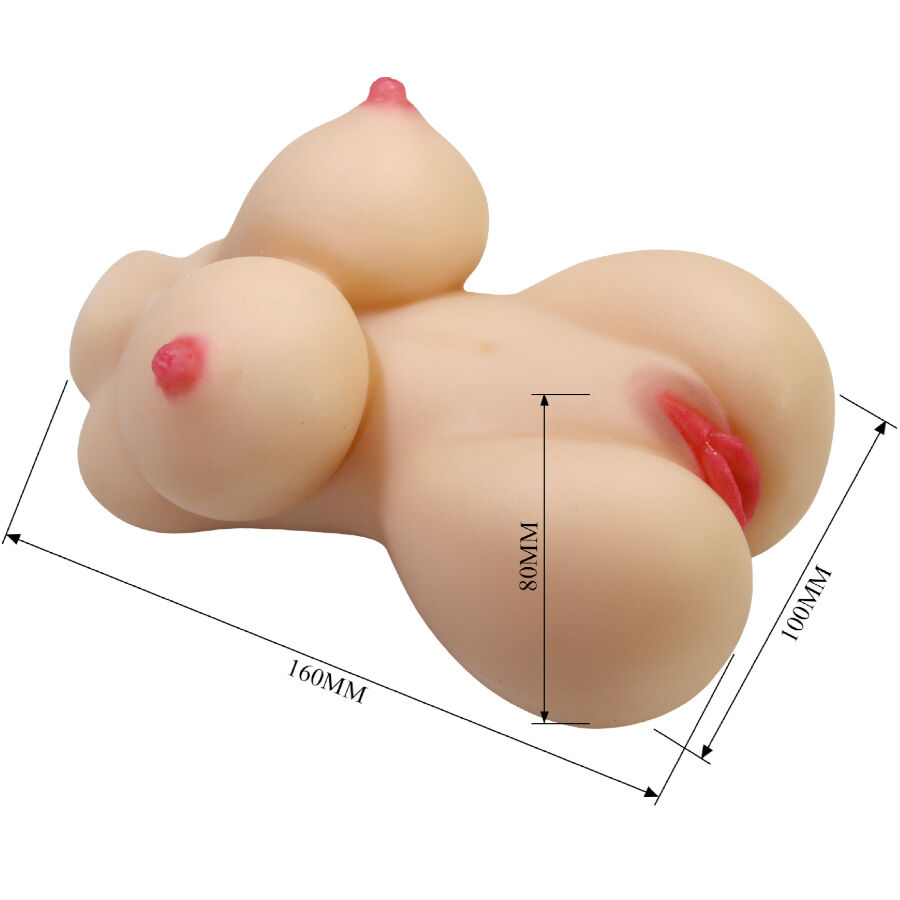 CRAZY BULL - HERTA MINI TORSO REALISTIC FEMALE VAGINA 497 G - Bild 8