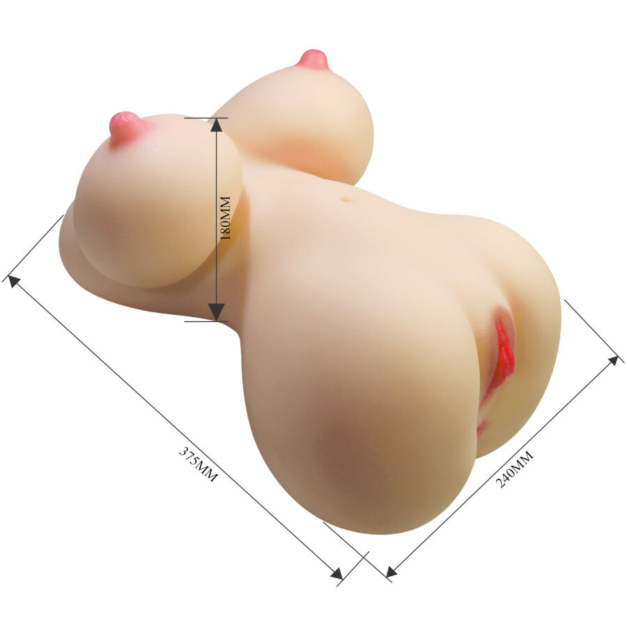 CRAZY BULL - FIONA REALISTIC FEMALE TORSO VAGINA AND ANAL 7.1 KG - Bild 8