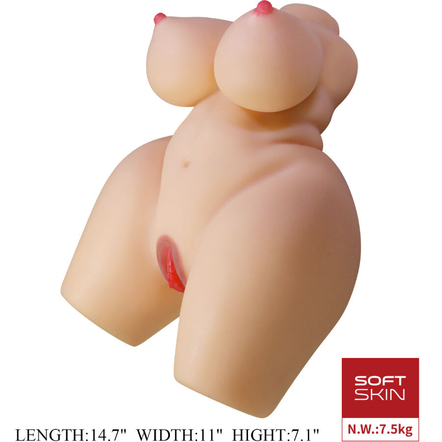 CRAZY BULL - GRACE REALISTIC FEMALE TORSO VAGINA AND ANAL 7.5 KG - Bild 7