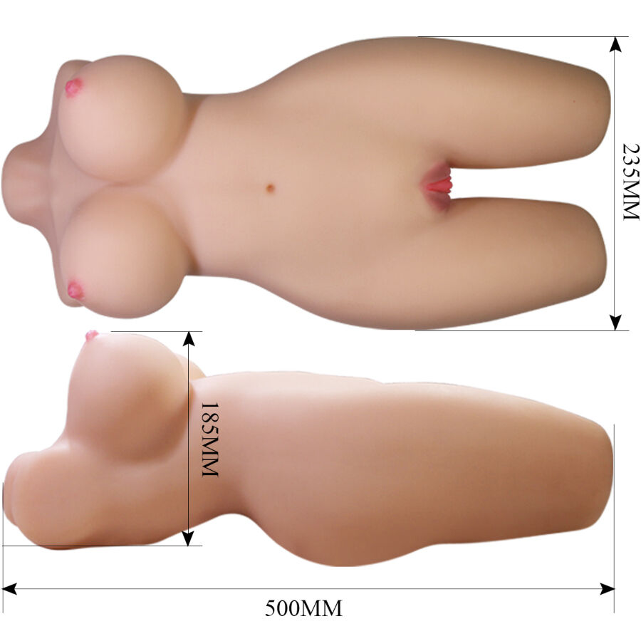 CRAZY BULL - MIA REALISTIC FEMALE TORSO VAGINA AND ANAL 8.5 KG - Bild 3