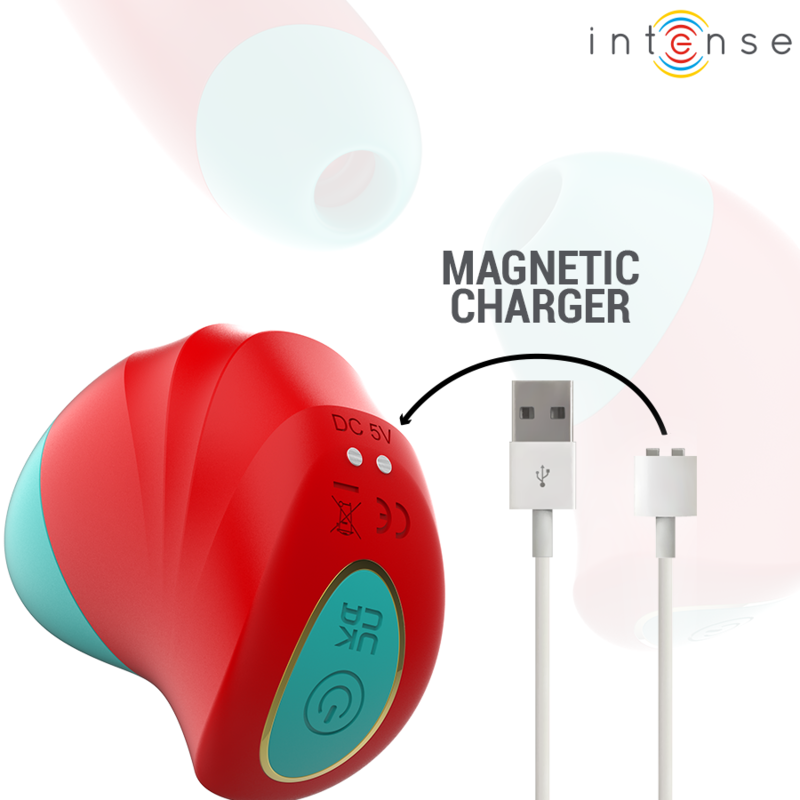 INTENSE - DONNIE CLITORAL STIMULATOR RED/GREEN - Bild 5