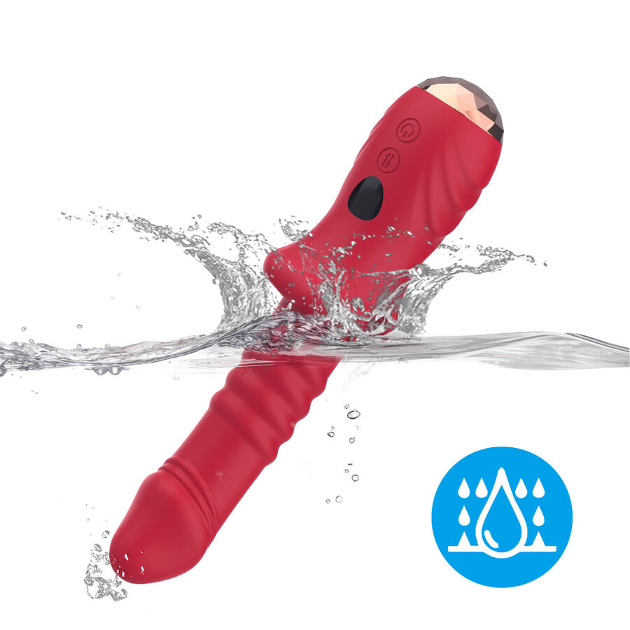 ARMONY - POINT A STIMULATING VIBRATOR DILDO RED - Bild 8